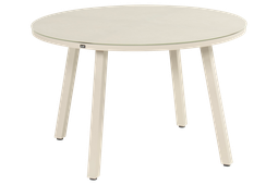 Hartman Tuintafel Rond 120 - Summer Sand - Ceramic glass beige top packshot