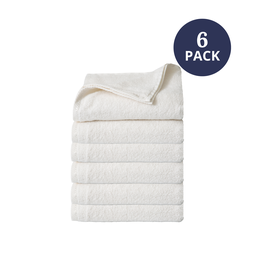 Ten Cate 6PACK Katoenen Handdoeken - Wit