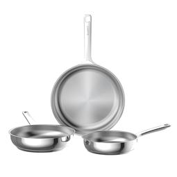 BergHOFF 3-delig braadpannenset Helix packshot