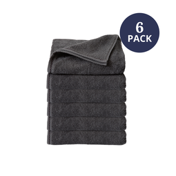 Ten Cate 6PACK Katoenen Handdoeken - Antraciet