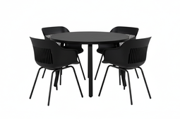 Combideal - Diningset 120 zwart - Jill zwart packshot