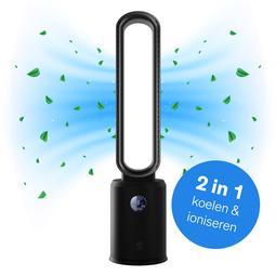 Sinji Bladloze Ventilator zwart packshot