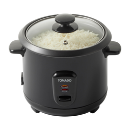 TRC1001B Rijstkoker 1 liter zwart - voorkant