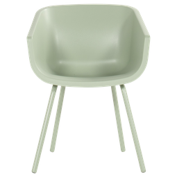 2 x Hartman Sorrento stoel - Spring Green - Alu soft green onderstel packshot