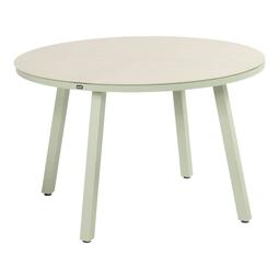 Hartman Tuintafel Rond 120 - Spring Green - Ceramic glass beige top