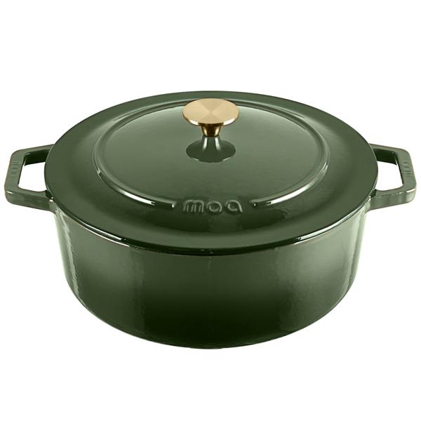 moa-gietijzeren-braadpan-72l-groen