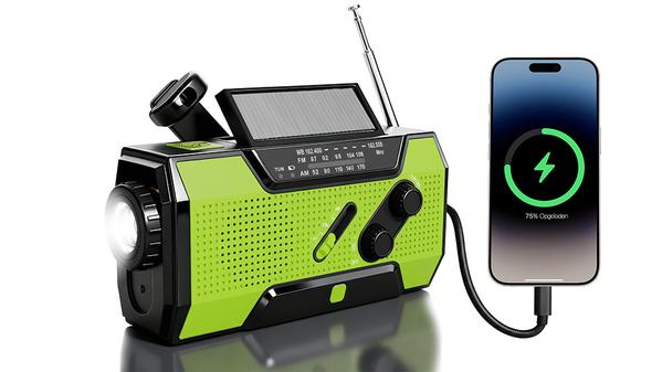 Noodradio 5000 mah | 22% lager dan de adviesprijs | AH Voordeelshop