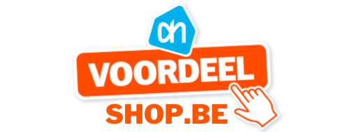 Voordeelshop Belgium logo die dient als home knop